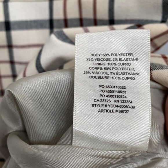 ❗️SOLD❗️Aritzia Wilfred Plaid Strappy Mini Isabelle Dress Size 8 - Picture 10 of 11